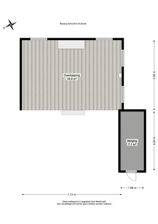 Floorplan - Schoolhof 24, 9761 AM Eelde